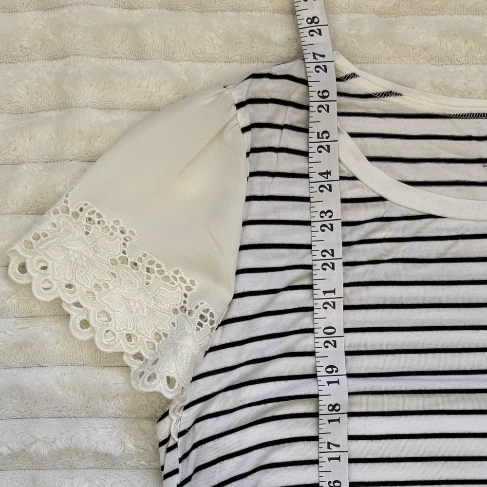 MOTHERHOOD MATERNITY Bundle of 3 Short Sleeve Tops Stretch Sides Size Large - Picture 5 of 10